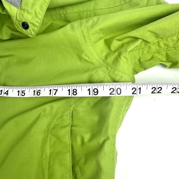 Marmot Jacket Medium Lime Green Double Lined Womens Zip Up Coat - Picture 11 of 14